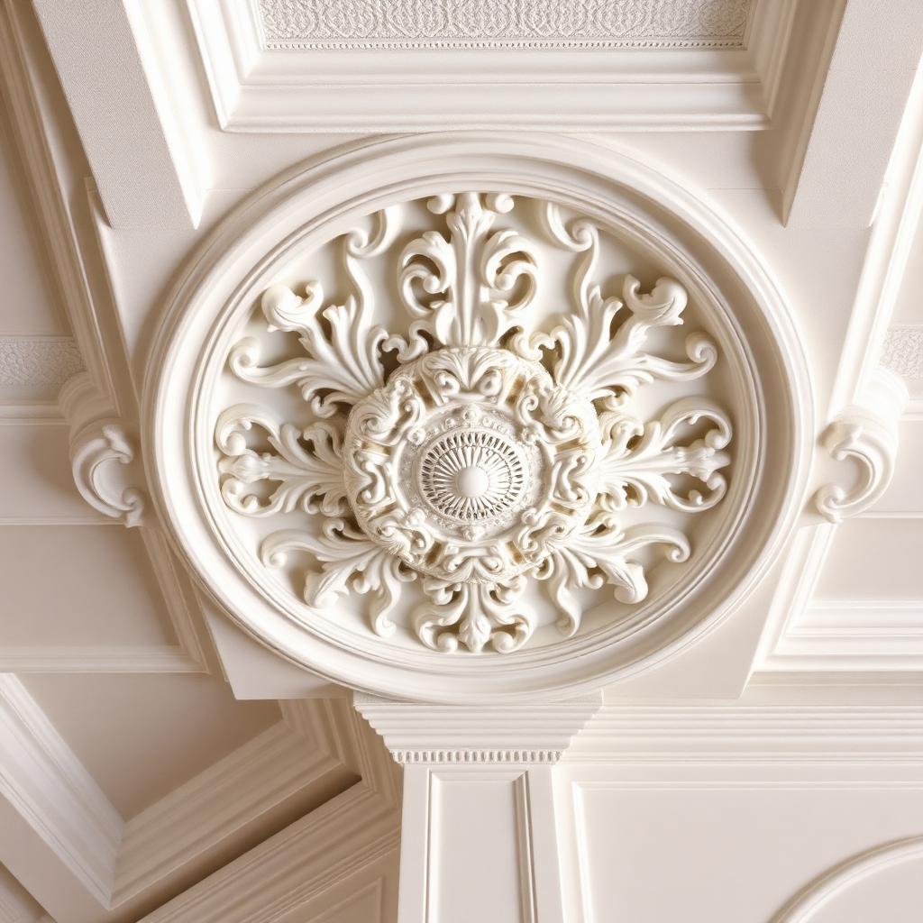 Custom bulkhead and feature ceiling